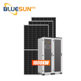 Bluesun 1MW 2MW 3MW Hybrid Off Grid Solar Power Energy Plant Design