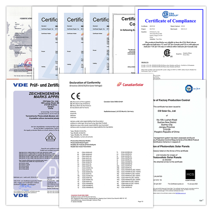 Canadian Hot Sale 445W-465W Mono 182mm Solar Panel