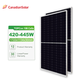 Canadian Solar Panel 445W N-type Heterojunction Technology